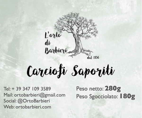 Carciofi Saporiti (0,28kg) - L'Orto di Barbieri